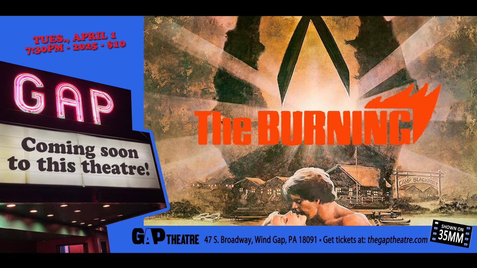 THE BURNING (1981) in 35mm
