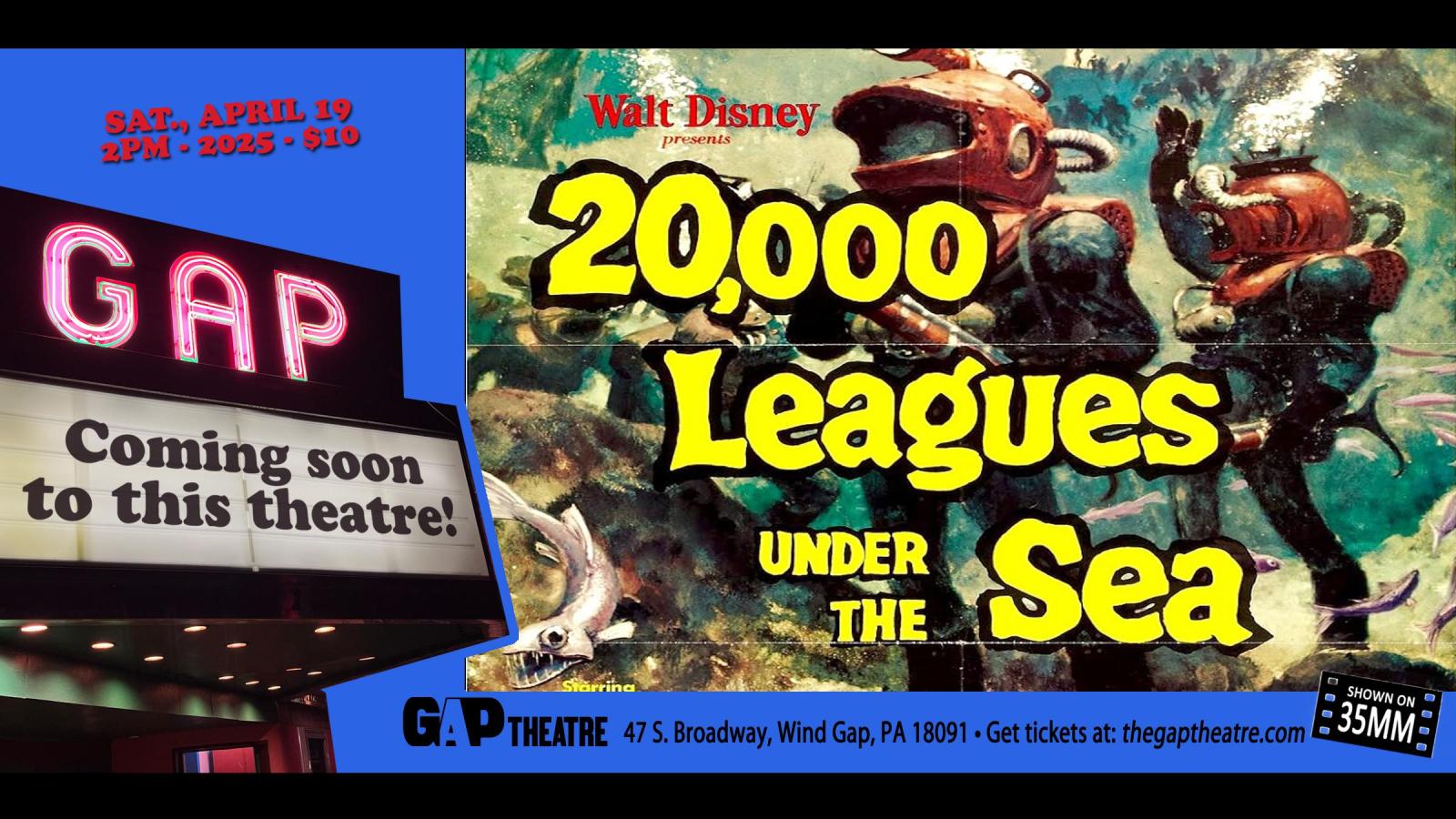MATINEES AT THE GAP: DISNEY’S 20,000 LEAGUES UNDER THE SEA (1954)