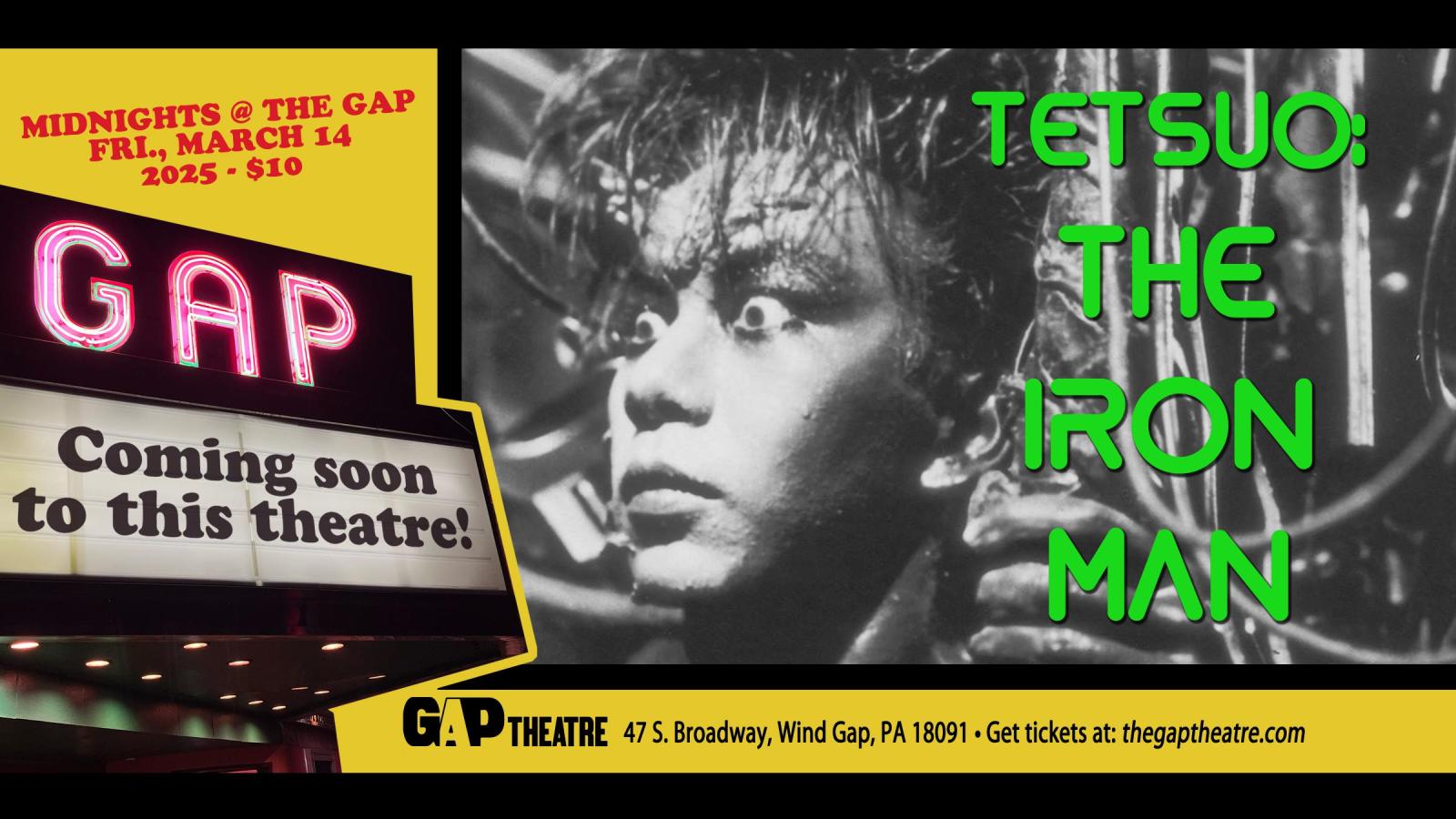 MIDNIGHTS @ THE GAP: SHINYA TSUKAMOTO’S TETSUO: THE IRON MAN (1989)