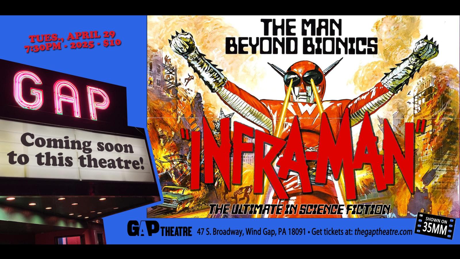 INFRA-MAN (1975) in 35mm