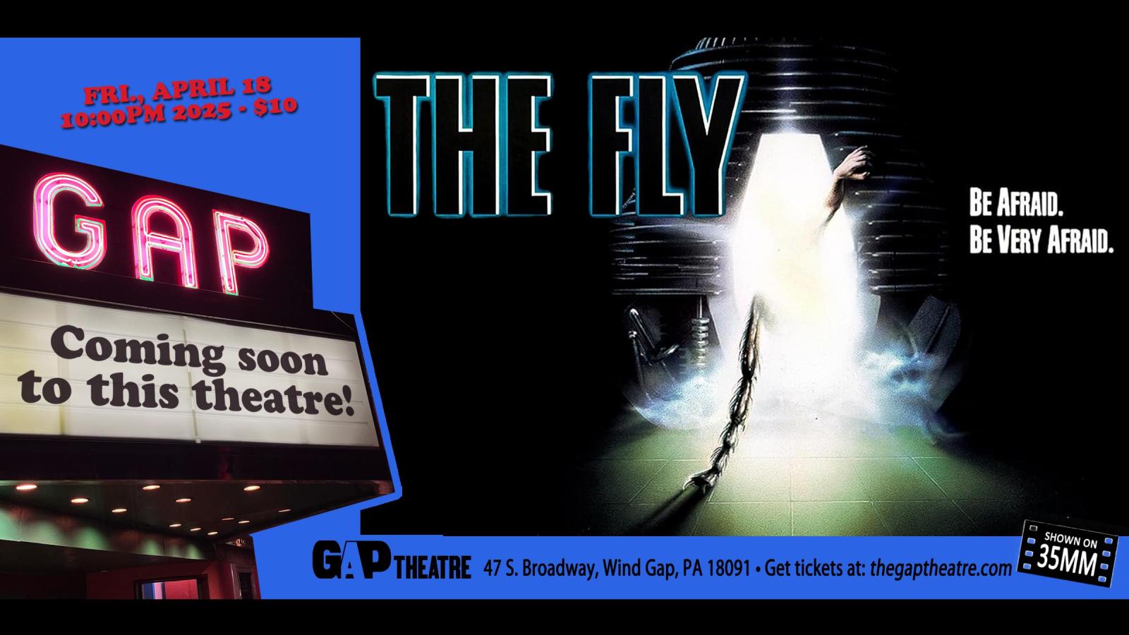 DAVID CRONENBERG’S THE FLY (1986) in 35mm