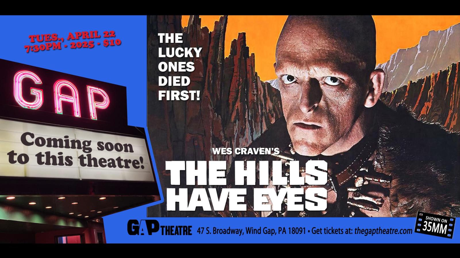 WES CRAVEN’S THE HILLS HAVE EYES (1977) on 35mm