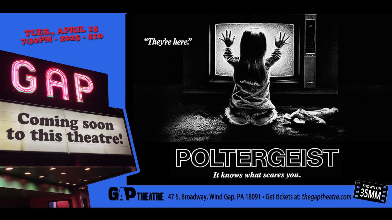 POLTERGEIST (1982) in 35mm