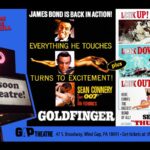 SEAN CONNERY is 007 in GOLDFINGER (1964) & THUNDERBALL (1965) double-bill in 35mm
