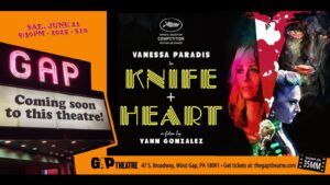 KNIFE + HEART (2018) in 35mm