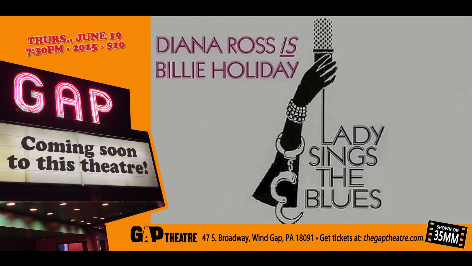 DIANA ROSS in LADY SINGS THE BLUE (1972) in 35mm