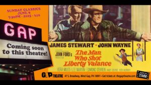 SUNDAY CLASSICS: THE MAN WHO SHOT LIBERTY VALANCE (1962) on 35mm