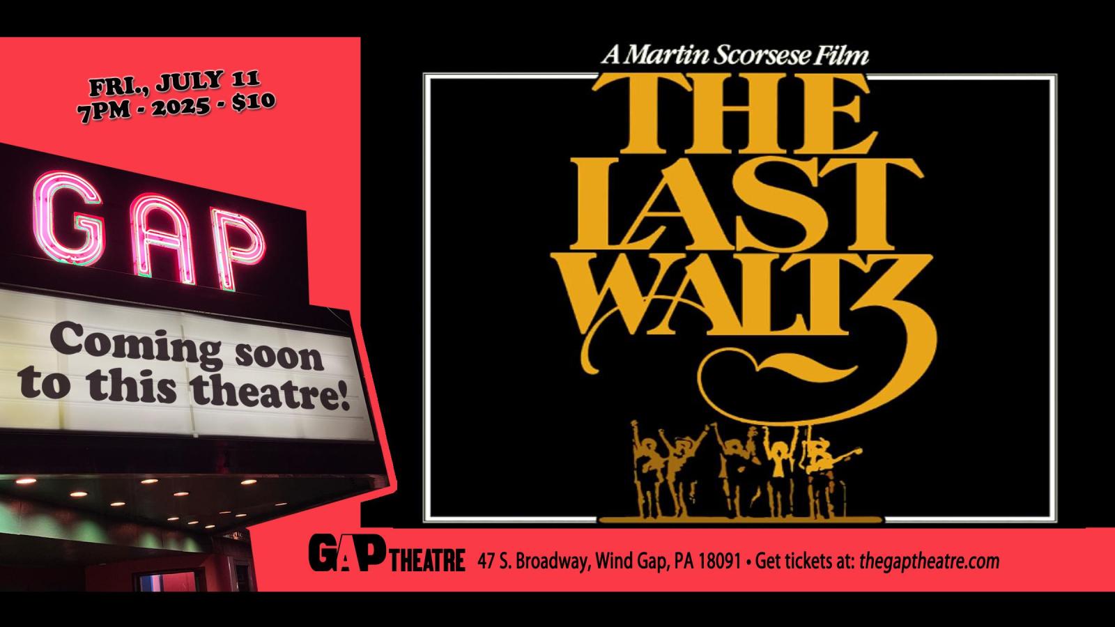 MARTIN SCORCESE’S THE LAST WALTZ (1978)
