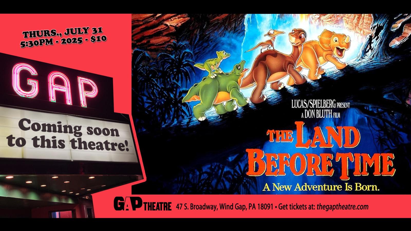 FAMILY CLASSICS: THE LAND BEFORE TIME (1988)
