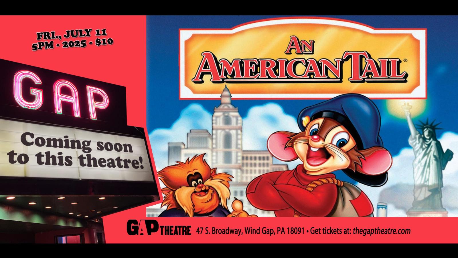 FAMILY CLASSICS: AN AMERICAN TAIL (1986)