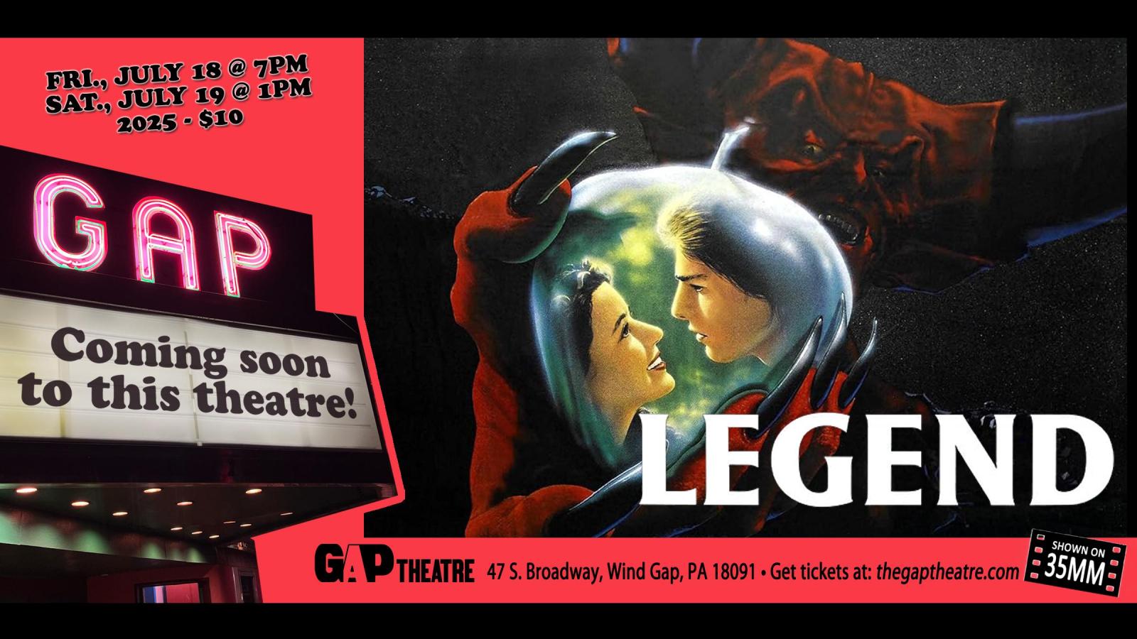 RIDLEY SCOTT’S LEGEND (1985) in 35mm