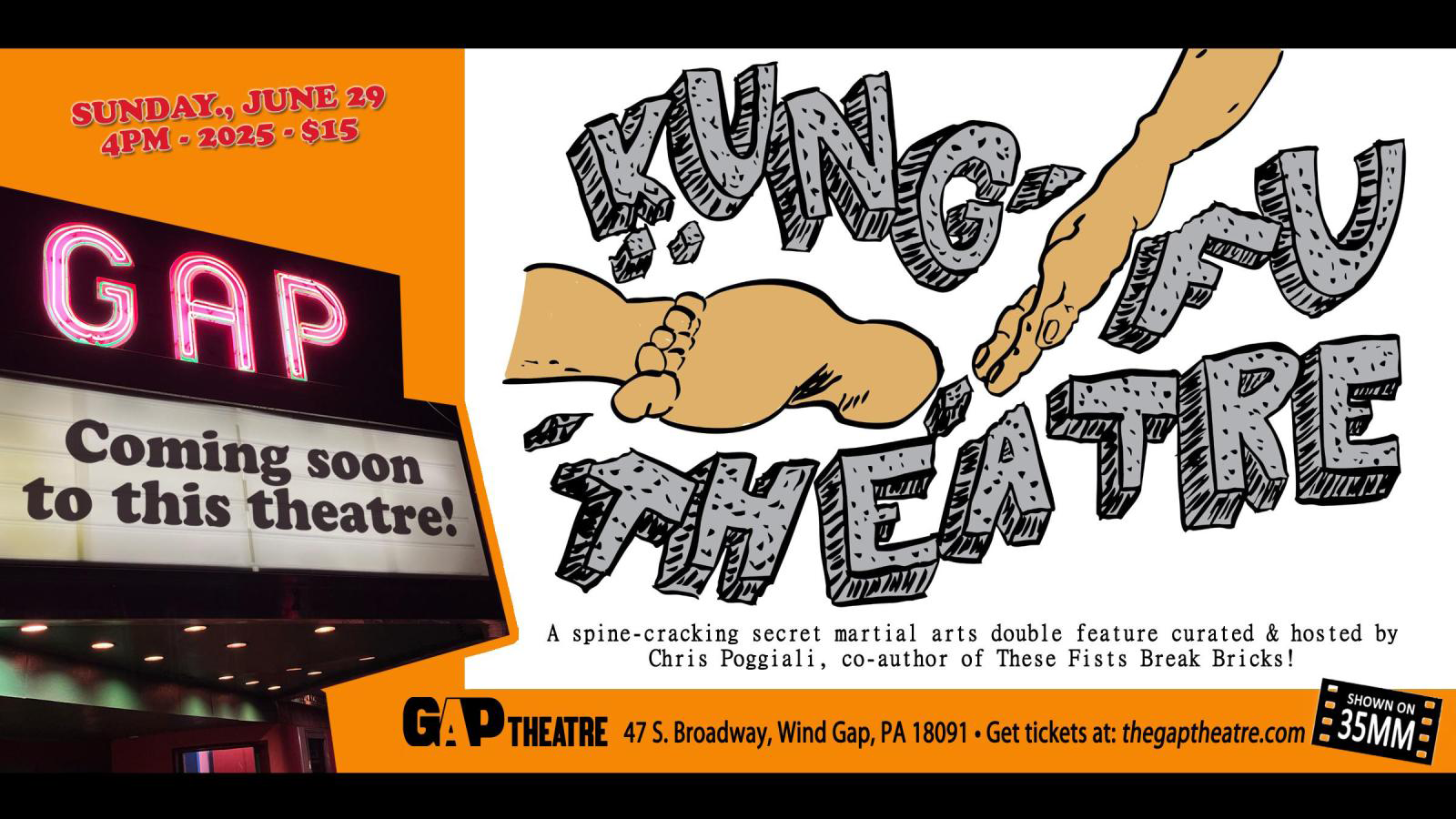 Kung Fu Theatre Mystery Double Bill