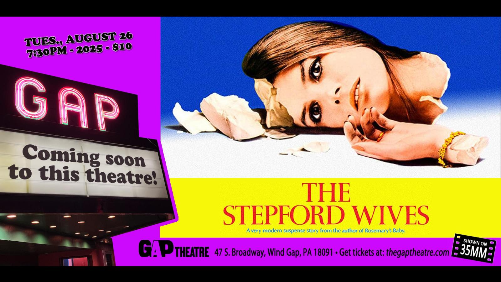 THE STEPFORD WIVES (1975) in 35mm