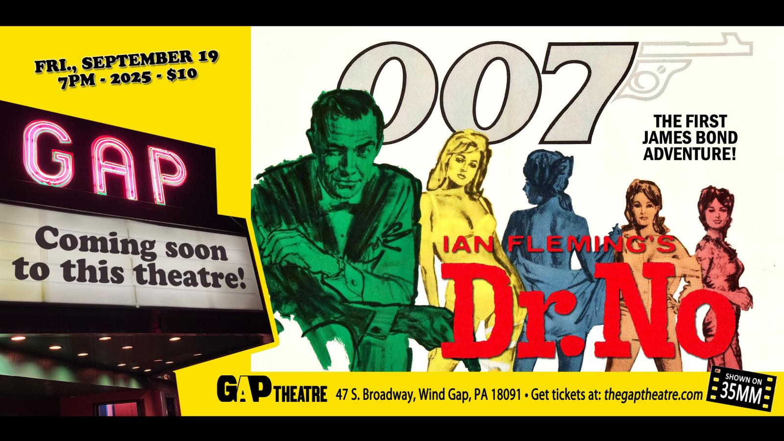 DR. NO (1962) in 35mm