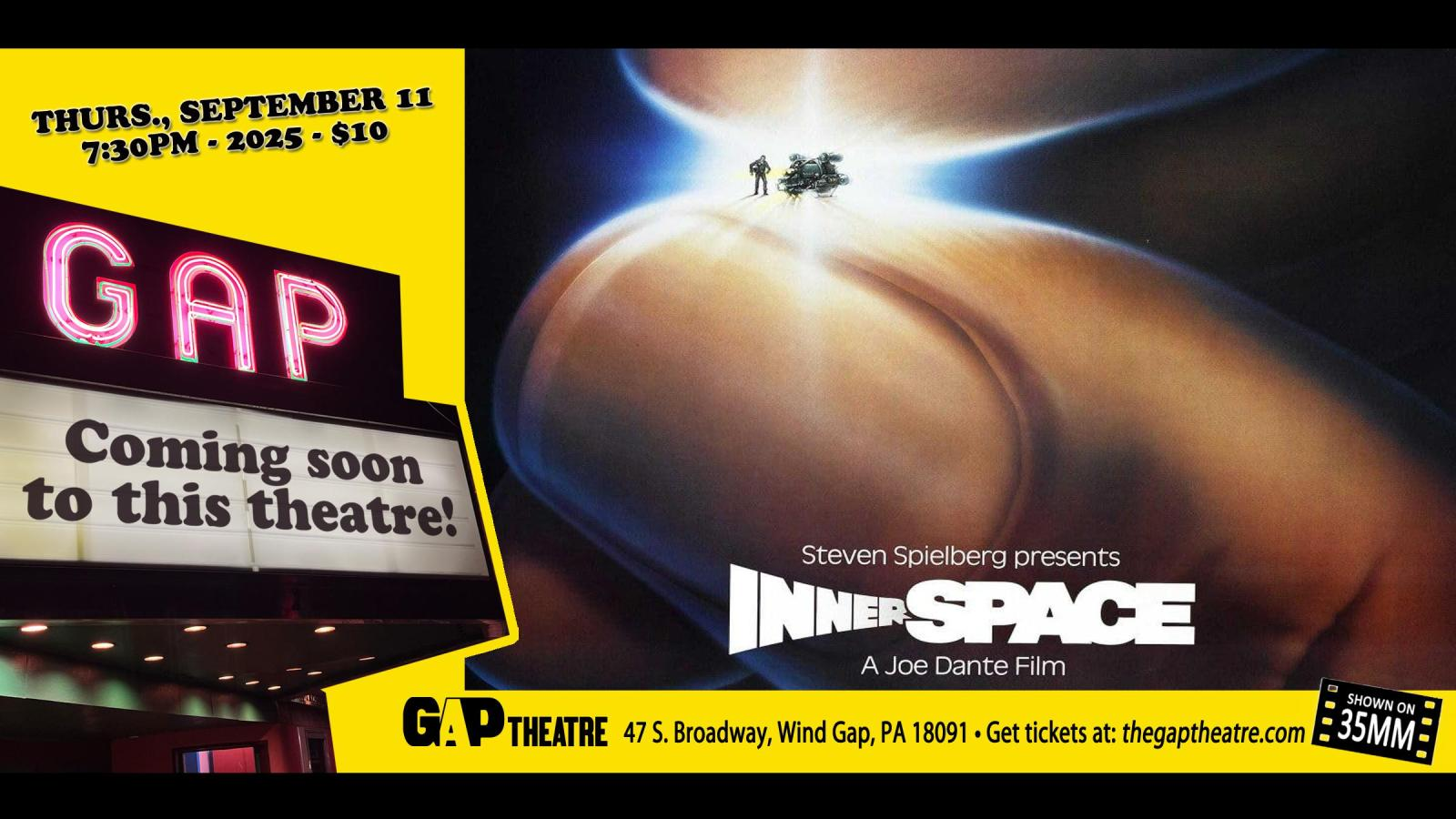 Joe Dante's INNERSPACE (1987) in 35mm
