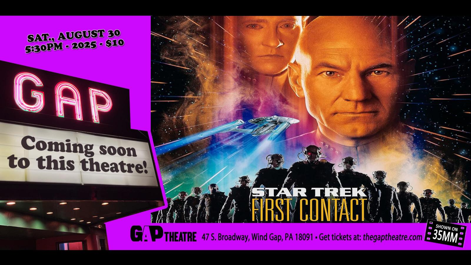 STAR TREK: FIRST CONTACT (1996) on 35mm