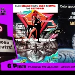 Roger Moore is James Bond in THE SPY WHO LOVED ME (1977) and MOONRAKER (1979) Double Feature in 35mm