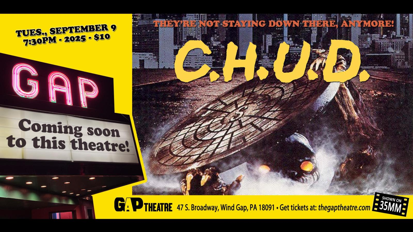 C.H.U.D. (1984) in 35mm