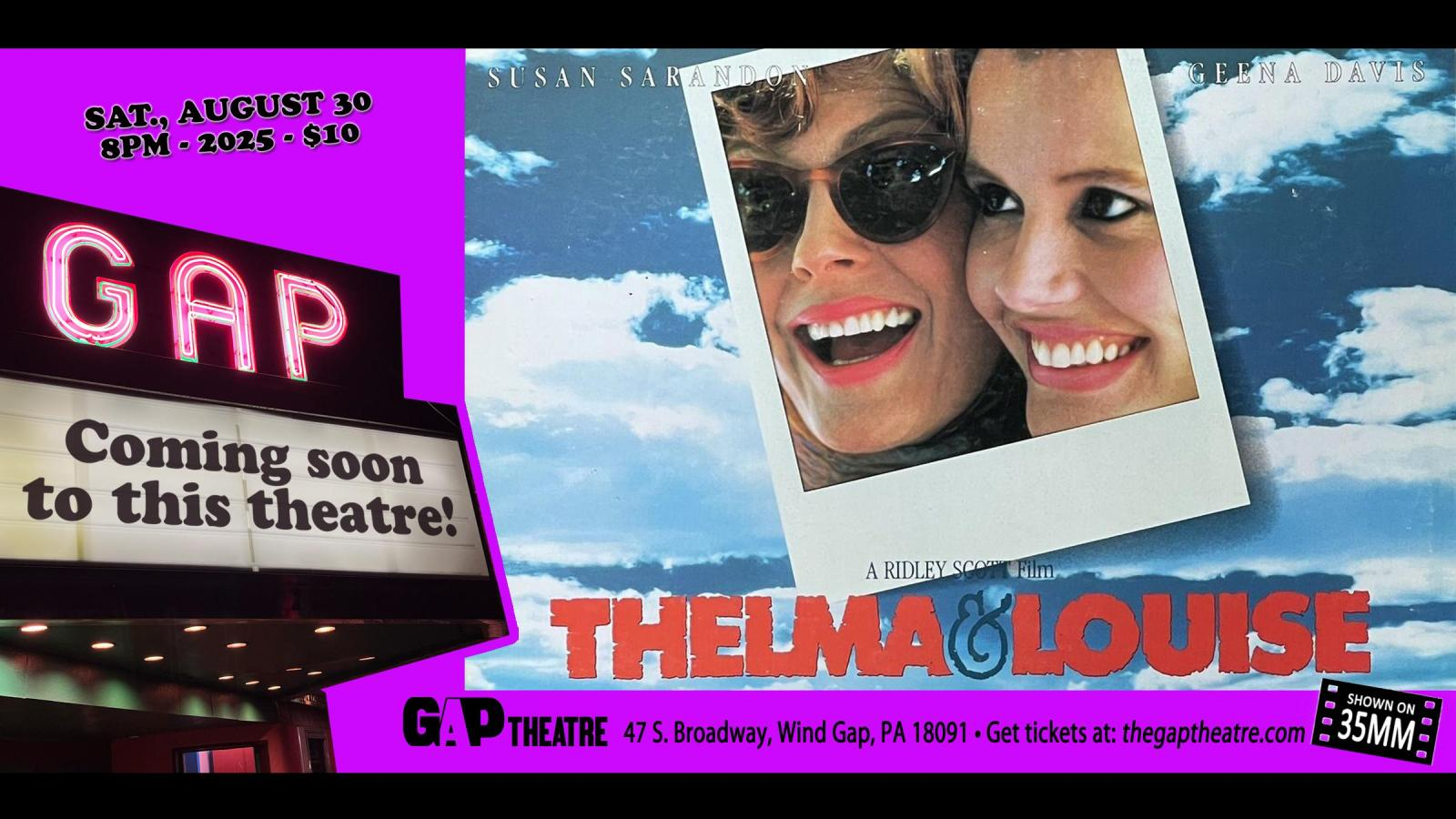 THELMA AND LOUISE (1991) on 35mm