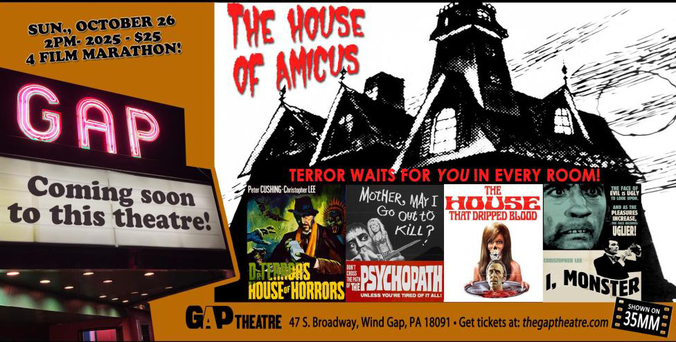 THE HOUSE OF AMICUS - Four Film Marathon! 