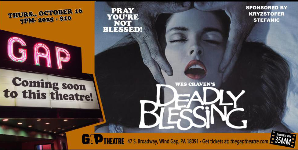 Wes Craven’s DEADLY BLESSING (1981) in 35mm