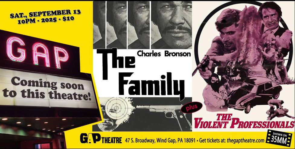 Italian Mafia Crime Double-Bill—THE FAMILY (1970) and THE VIOLENT PROFESSIONALS (1973) in 35mm
