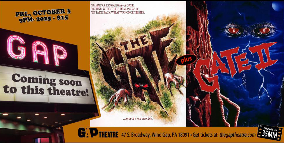 THE GATE (1987) & GATE II (1990) in 35mm