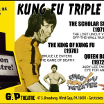 KUNG FU THEATRE TRIPLE FEATURE!