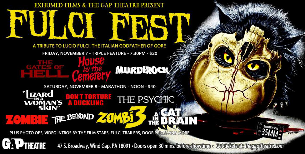 FULCI FEST: A TRIBUTE TO LUCIO FULCI, THE ITALIAN GODFATHER OF GORE