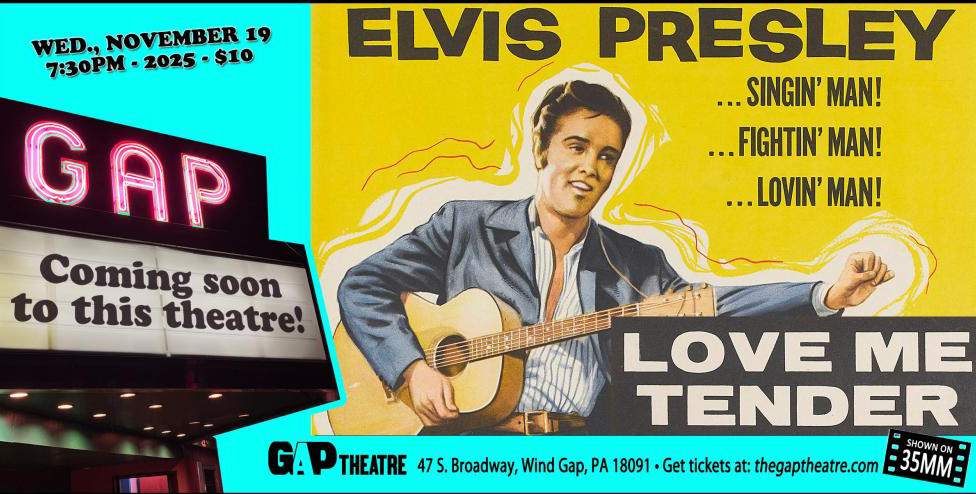 Elvis Presley in LOVE ME TENDER (1956) in 35mm