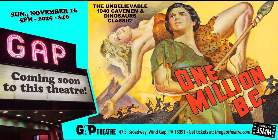 ONE MILLION B.C. (1940) in 35mm