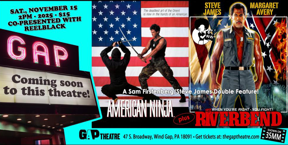 AMERICAN NINJA (1985) / RIVERBEND (1989) Double Feature