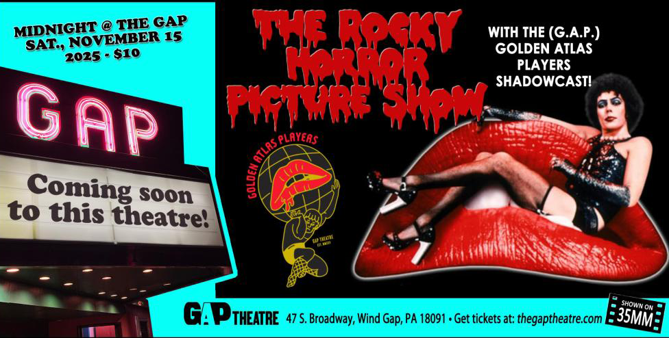 MIDNIGHTS @ THE GAP: THE ROCKY HORROR PICTURE SHOW (1975) in 35mm