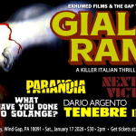 Exhumed Films presents GIALLO-RAMA 