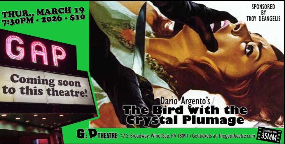 THE BIRD WITH THE CRYSTAL PLUMAGE (1970) in 35mm