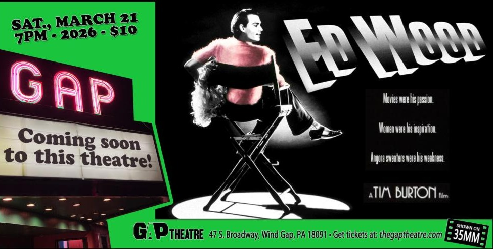 Tim Burton’s ED WOOD (1994) in 35mm 