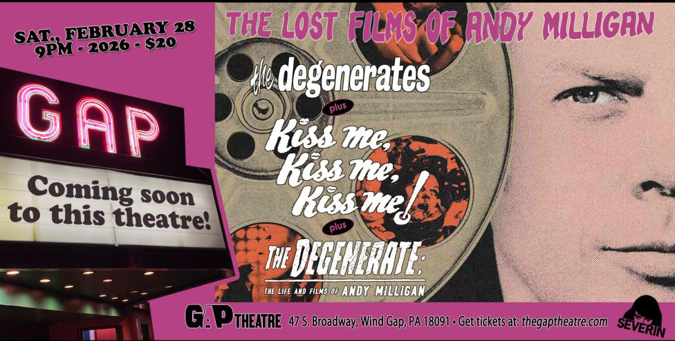 THE LOST FILMS OF ANDY MILLIGAN - TRIPLE FEATURE