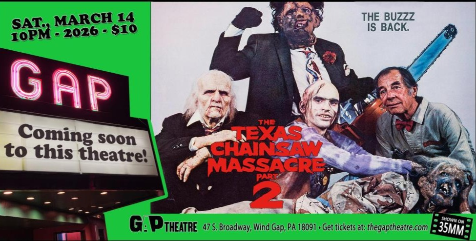 THE TEXAS CHAINSAW MASSACRE PART 2 (1986) in 35mm