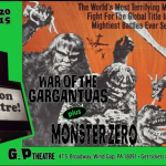 WAR OF THE GARGANTUAS (1966) / MONSTER ZERO (1965) Double Feature on 35mm