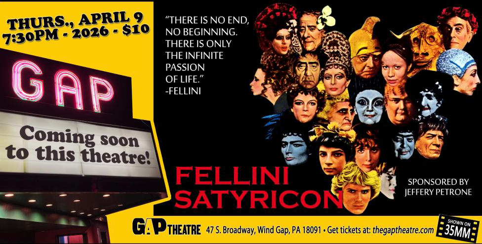 FELLINI SATYRICON (1969) in 35mm