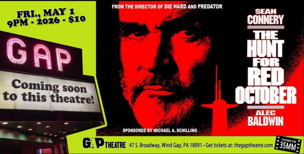  ﻿THE HUNT FOR RED OCTOBER (1990) in 35mm