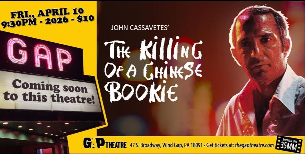 THE KILLING OF A CHINESE BOOKIE (1976) in 35mm