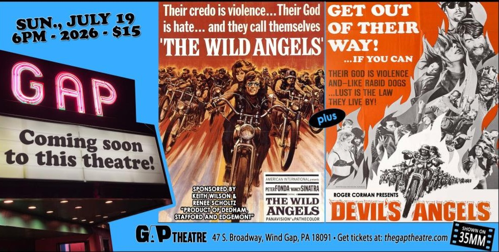 THE WILD ANGELS (1966) / DEVIL’S ANGELS (1967) 35mm Double-bill