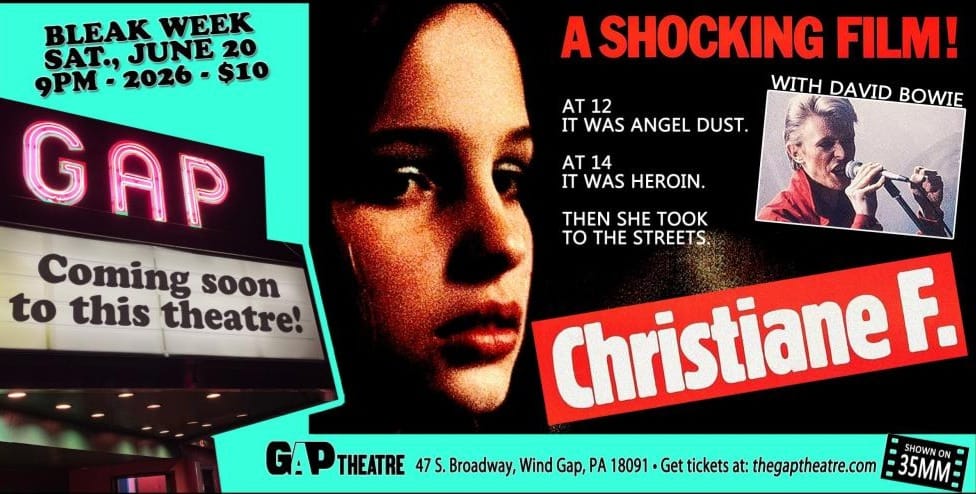 BLEAK WEEK: CHRISTIANE F (1981) in 35mm