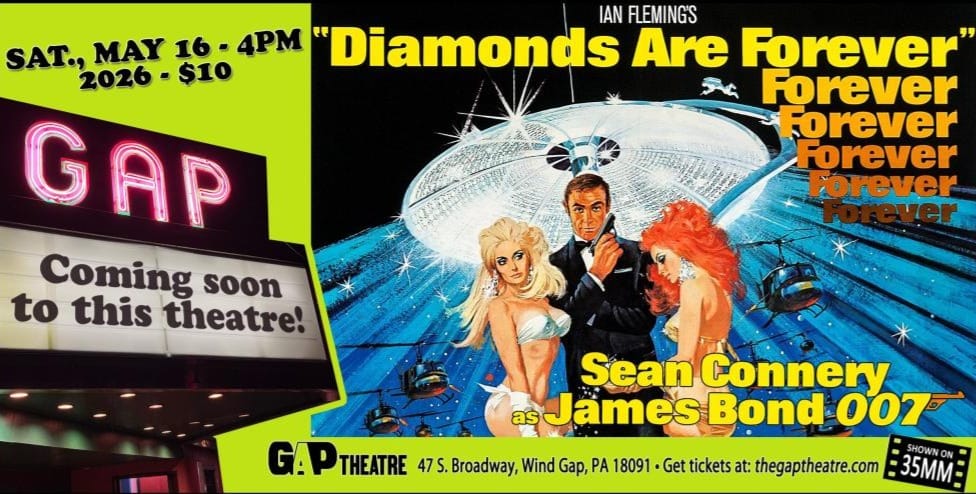 DIAMONDS ARE FOREVER (1971) in 35mm