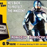 THE FUTURE OF LAW ENFORCEMENT TRIPLE FEATURE — ROBOCOP 1,2 & 3 on 35mm