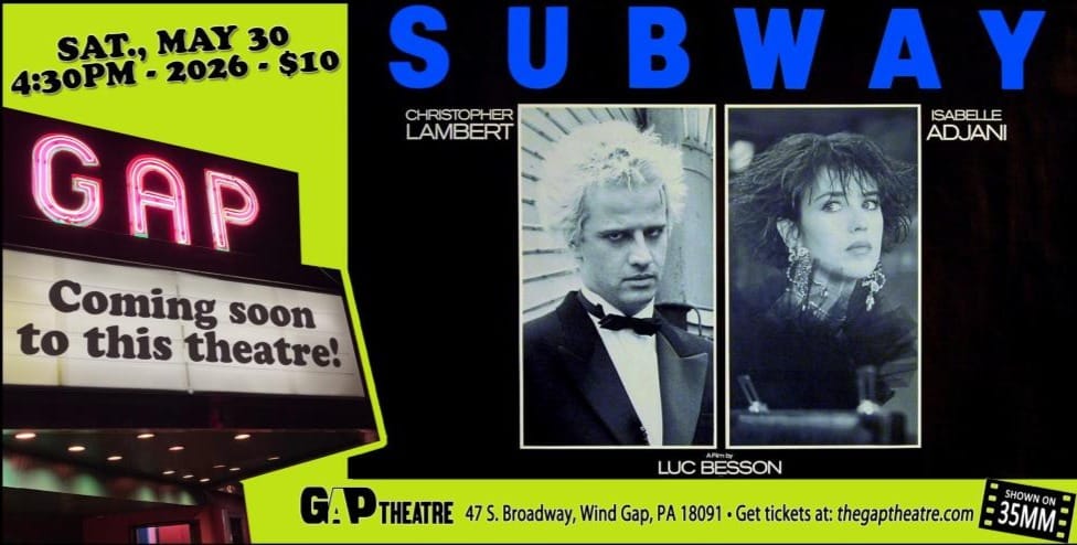SUBWAY (1985) in 35mm