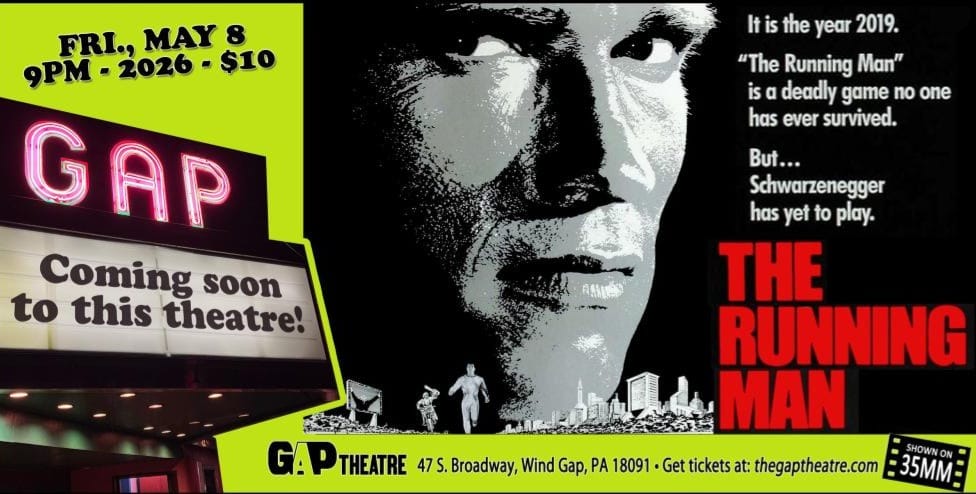 THE RUNNING MAN (1987) in 35mm