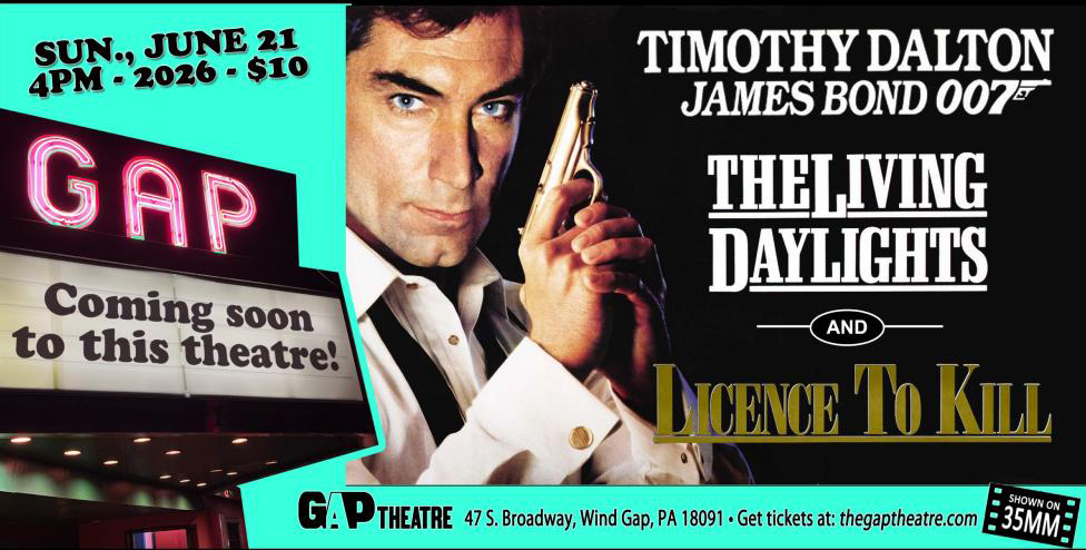 THE LIVING DAYLIGHTS (1987) / LICENSE TO KILL (1989) Double Feature