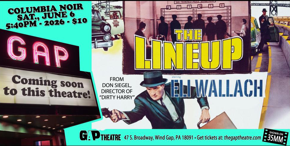 COLUMBIA NOIR: THE LINE UP (1958) in 35mm